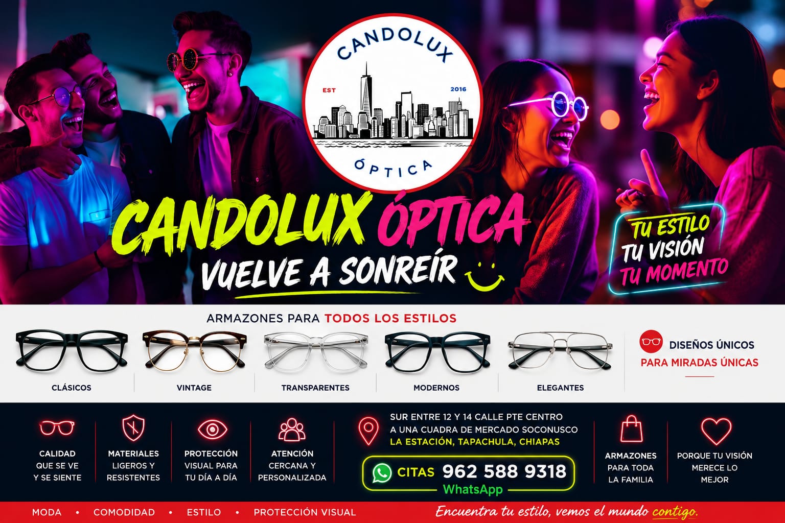 Lentes Candolux 1